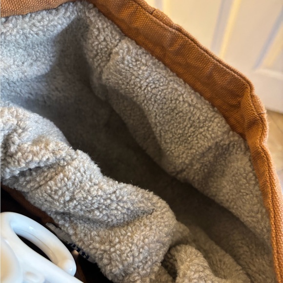 Duluth Superior Fire hose Tan Hooded Jacket - Picture 3 of 8